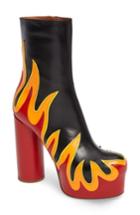 Women's Vetements Flame Platform Boot Us / 38eu - Black