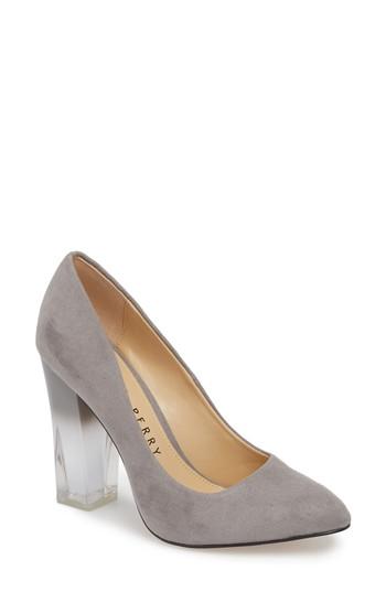Women's Katy Perry Statement Heel Pump M - Grey