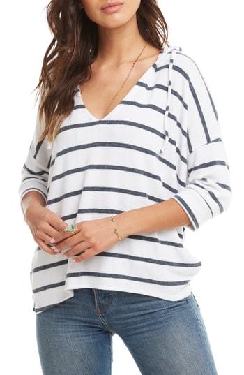 Women's Chaser Love Hooded Top - White
