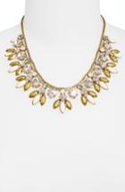 Women's Sorrelli Metal & Crystal Bib Statement Necklace