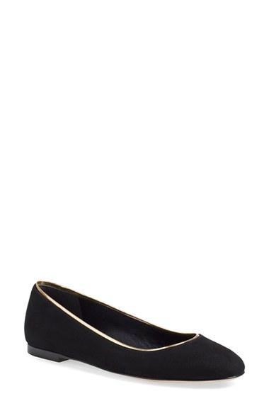 Women's Diane Von Furstenberg 'cambridge' Flat M - Black