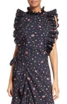 Women's Rebecca Taylor Mia Print Poplin Top