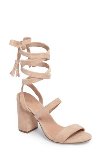 Women's Halogen Finley Lace-up Sandal M - Beige