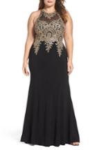 Women's Xscape Embellished Mermaid Gown