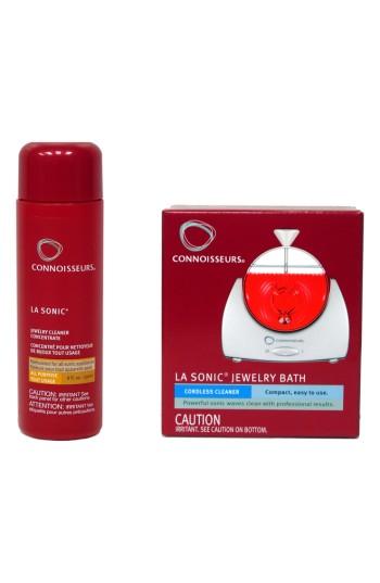 Women's Connoisseurs Jewelry Bath & Cleaner Set - Red