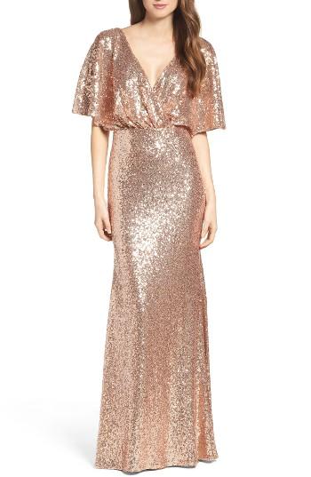 Women's Watters Elson Sequin Blouson Gown