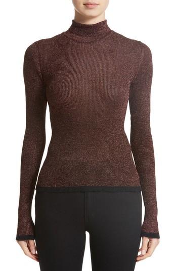 Women's Missoni Metallic Knit Turtleneck Us / 44 It - Metallic