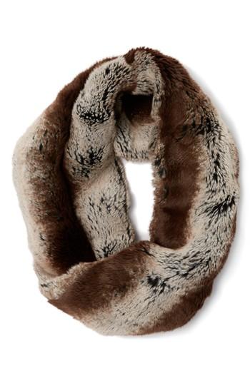 Women's Badgley Mischka Faux Fur Collar, Size - Pink