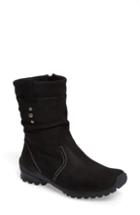 Women's Wolky Bryce Waterproof Insulated Winter Boot -7.5us / 38eu - Black