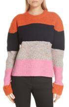 Women's A.l.c. Georgina Stripe Sweater - Orange