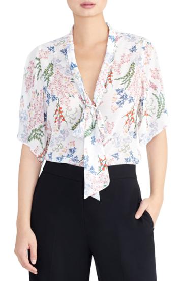 Women's Rachel Roy Collection Bow Blouse - Beige