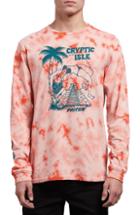 Men's Volcom Tomb Graphic T-shirt, Size - Orange