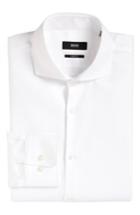 Men's Boss Sharp Fit Dress Shirt .5 - L - White