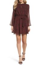 Women's Bb Dakota Branton Fit & Flare Dress - Burgundy
