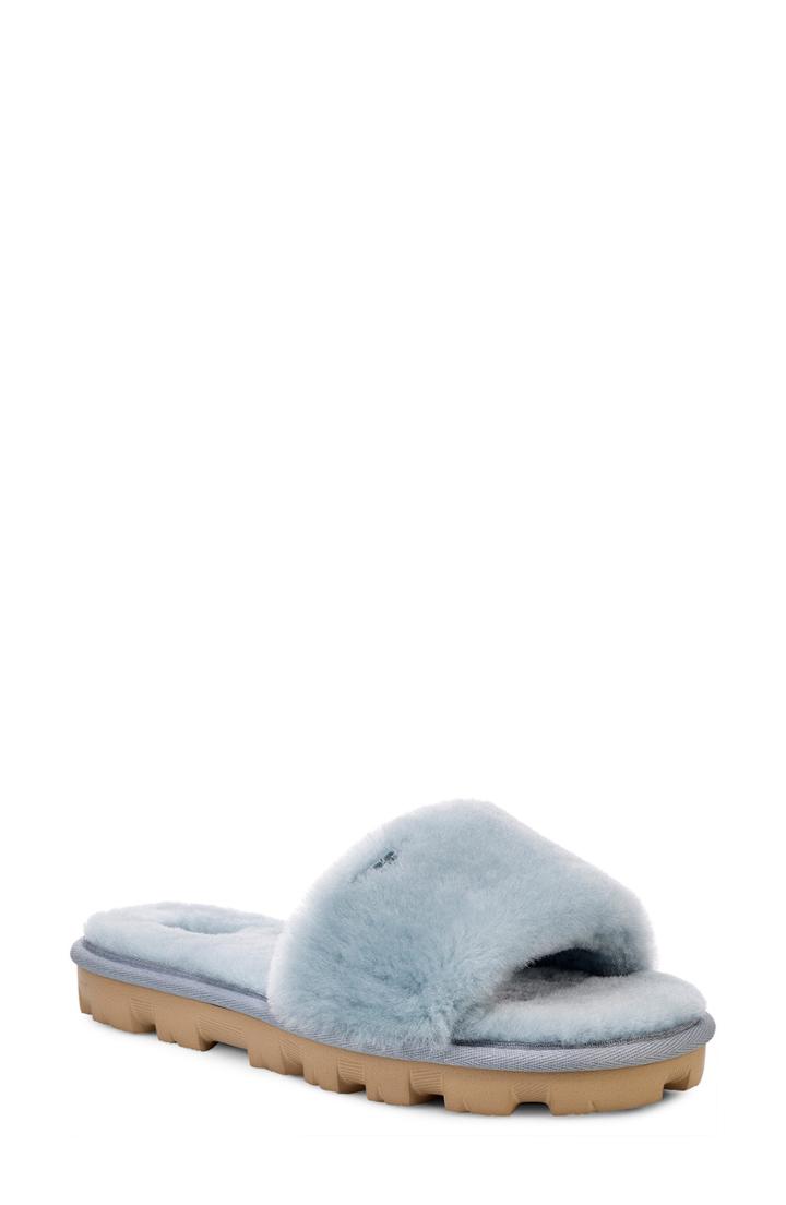 Women's Ugg Cosette Genuine Shearling Slipper M - Blue
