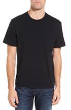 Men's James Perse Sueded Jersey Pocket T-shirt (l) - Black