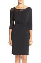 Women's Ellen Tracy Sequin Lace & Jersey Sheath Dress