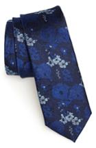 Men's 1901 Jerin Floral Silk Tie, Size - Blue