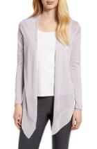 Women's Nic+zoe Paired Up Silk Blend Cardigan - Pink