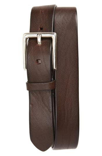 Men's To Boot New York Vachetta Leather Belt - Florida Tmoro