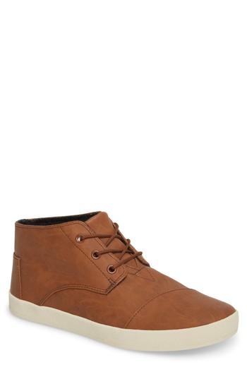 Men's Toms Paseo Mid Sneaker M - Brown