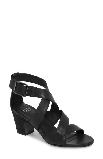 Women's Eileen Fisher Patsy Sandal M - Black