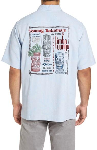 Men's Tommy Bahama Limbo Lounge Standard Fit Sport Shirt - Blue