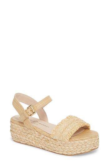 Women's Chinese Laundry Zula Espadrille Sandal M - Beige