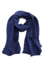 Women's Bp. Soft Pleated Scarf, Size - Blue