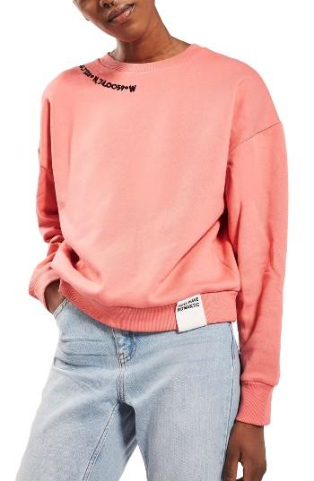 Women's Topshop Romance Sweatshirt