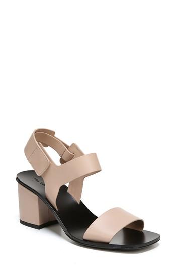Women's Via Spiga Kamille Block Heel Sandal M - Beige