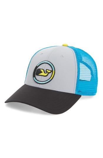 Men's Vineyard Vines Bahamas Embroidered Whale Ball Cap - Blue