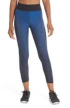 Women's Ultracor Sprinter High Argyle Pixelate Leggings - Blue