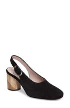 Women's Taryn Rose Fabiola Slingback Pump .5 M - Black