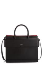 Givenchy Small Horizon Calfskin Leather Tote - Black