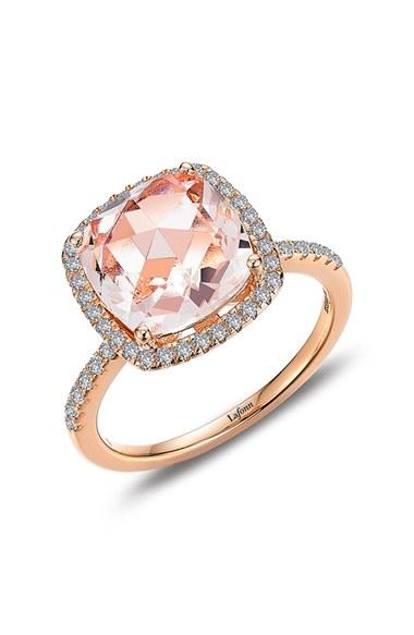 Women's Lafonn Classic Square Halo Ring