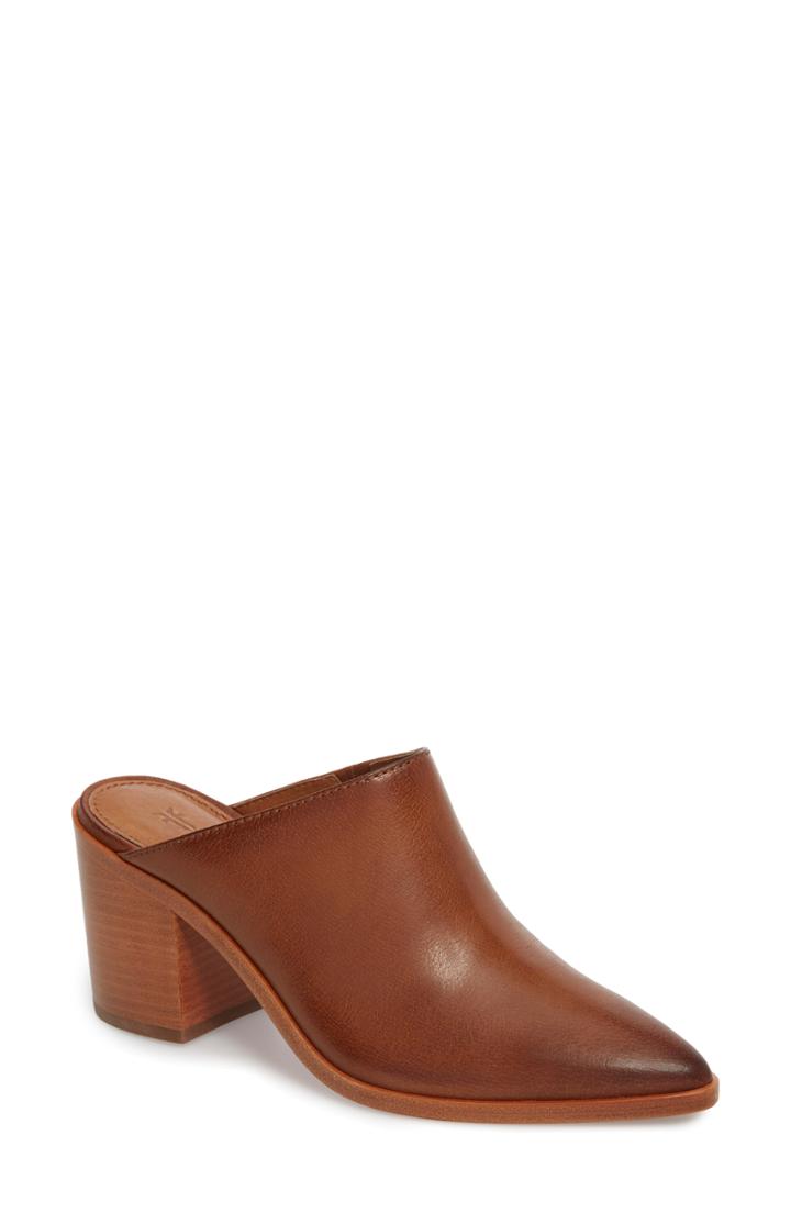Women's Frye Flynn Mule M - Brown