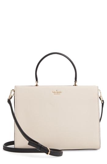 Kate Spade New York Cameron Street - Sara Leather Satchel - Beige