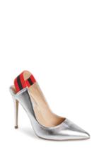 Women's Steve Madden Darby Slingback Pump M - Metallic