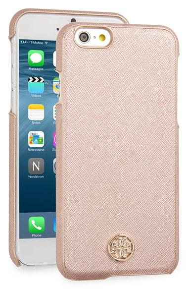 Tory Burch Robinson Iphone 6/6s Case - Metallic