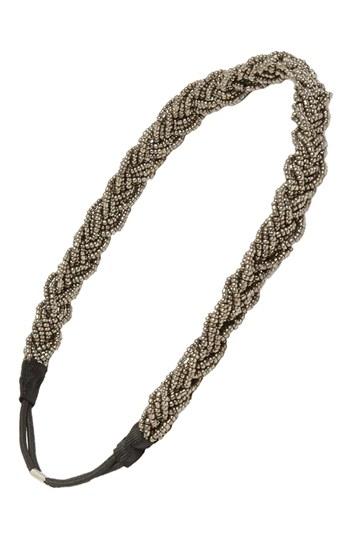 Capelli Of New York Braided Bead Headband