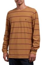 Men's Volcom Randal Long Sleeve T-shirt - Orange