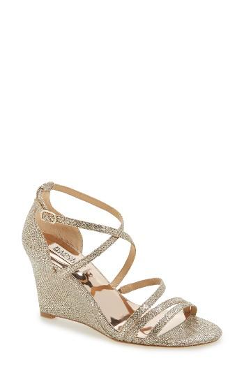 Women's Badgley Mischka Bonanza Strappy Wedge Sandal