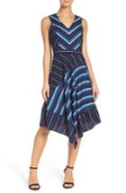 Women's Adelyn Rae Stripe Fit & Flare Dress