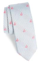 Men's Vineyard Vines Seersucker Boat Silk Tie, Size - Blue