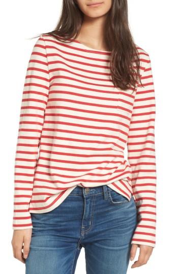 Women's Amour Vert Patrice Stripe Top - Red