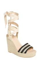 Women's Kate Spade New York Delano Wedge Sandal .5 M - Black