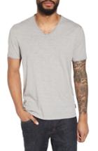 Men's John Varvatos Star Usa Slim Fit Slubbed V-neck T-shirt - Grey