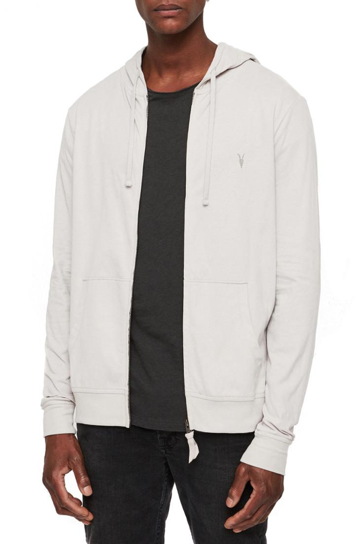 Men's Allsaints Brace Slim Fit Zip Hoodie