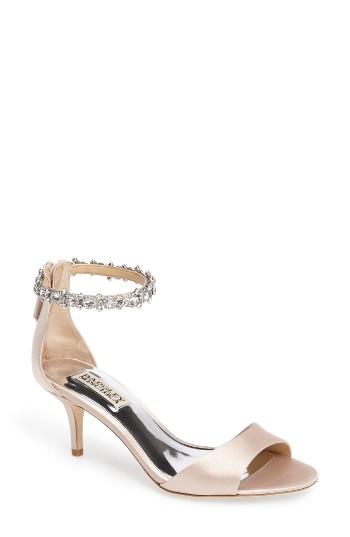 Women's Badgley Mischka Geranium Embellished Sandal M - Pink